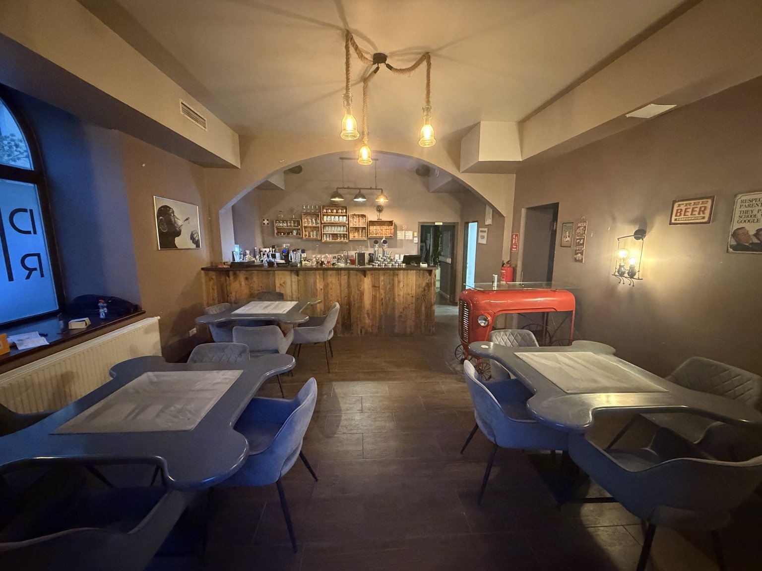 Innenbereich der DISTRICT Lounge